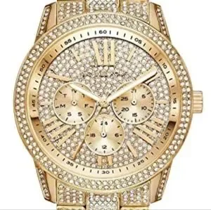 Michael kors Bradshaw gold tone pave glitz women\'s 42mm bracelet watch | MK6789 Michael Kors MK6789 Bradshaw Gold Tone Stainless Steel Pave  main image 3